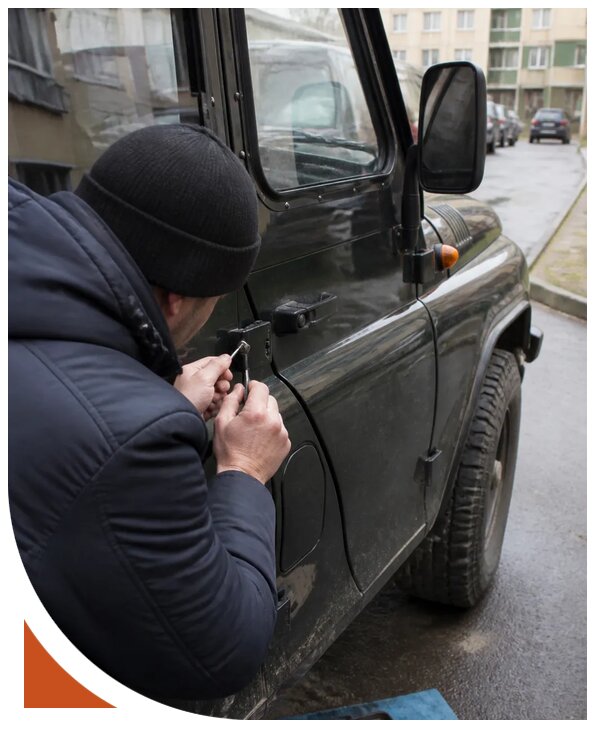 Вскрытие автомобиля УАЗ в Кирове от 2591 р. | Разлок-Кри