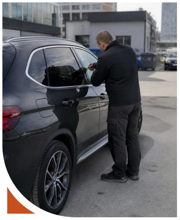 Вскрытие автомобиля БМВ в Кирове от 2591 р. | Разлок-Кри